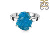 Neon Apatite Rough Ring-R-Size-8 NAR-2-301