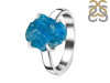 Neon Apatite Rough Ring-R-Size-8 NAR-2-301