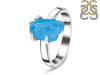 Neon Apatite Rough Ring-R-Size-8 NAR-2-306