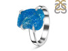 Neon Apatite Rough Ring-R-Size-6 NAR-2-308