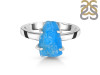 Neon Apatite Rough Ring-R-Size-9 NAR-2-310
