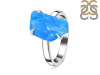 Neon Apatite Rough Ring-R-Size-9 NAR-2-314