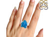 Neon Apatite Rough Ring-R-Size-5 NAR-2-318