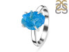 Neon Apatite Rough Ring-R-Size-10 NAR-2-319