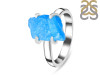 Neon Apatite Rough Ring-R-Size-6 NAR-2-321
