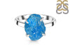 Neon Apatite Rough Ring-R-Size-10 NAR-2-322