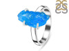 Neon Apatite Rough Ring-R-Size-7 NAR-2-324