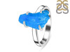 Neon Apatite Rough Ring-R-Size-8 NAR-2-329