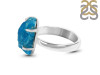 Neon Apatite Rough Adjustable Ring-ADJ-R NAR-2-36