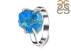 Neon Apatite Rough Adjustable Ring-ADJ-R NAR-2-50