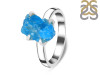 Neon Apatite Rough Adjustable Ring-ADJ-R NAR-2-6