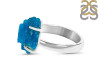 Neon Apatite Rough Adjustable Ring-ADJ-R NAR-2-87