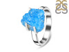 Neon Apatite Rough Adjustable Ring-ADJ-R NAR-2-89