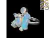 Opal Polished Nugget Ring-2R-Size-7 OPL-2-1088