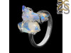Opal Polished Nugget Ring-R-Size-6 OPL-2-123