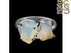 Opal Polished Nugget Ring-R-Size-7 OPL-2-148