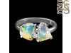 Opal Polished Nugget Ring-R-Size-7 OPL-2-150