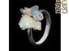 Opal Polished Nugget Ring-R-Size-6 OPL-2-194