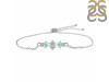 Opal & White Topaz Bracelet With Adjustable Camera Lock OPL-RDB-146.