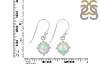 Opal & White Topaz Earring OPL-RDE-695.