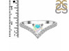 Opal & White Topaz Ring OPL-RDR-2749.