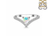 Opal & White Topaz Ring OPL-RDR-2749.