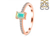 Opal & Wite Topaz Ring OPL-RDR-3118.