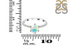 Opal Ring & White Topaz Ring OPL-RDR-3140.