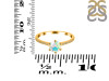 Opal Ring & White Topaz Ring OPL-RDR-3144.