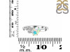 Opal & White Topaz Ring OPL-RDR-3153.