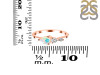 Opal  & White Topaz Ring OPL-RDR-3238.