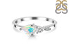Opal  & White Topaz Ring OPL-RDR-3238.