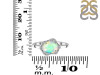Opal & White Topaz Ring OPL-RR-342.