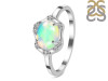 Opal & White Topaz Ring OPL-RR-342.