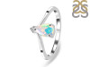 Opal & White Topaz Ring OPL-RR-374.