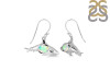 Opal & White Topaz Shark Earring OPL-RUE-13.