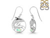Opal Dolphin Earring OPL-RUE-27.