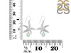 Opal & White Topaz Star Fish Earring OPL-RUE-31.