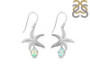 Opal & White Topaz Star Fish Earring OPL-RUE-31.