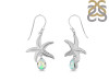 Opal & White Topaz Star Fish Earring OPL-RUE-31.