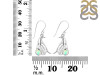 Opal & White Topaz Penguin Earring OPL-RUE-44.