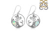 Opal & White Topaz Mermaid Earring OPL-RUE-57.