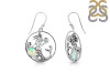 Opal & White Topaz Mermaid Earring OPL-RUE-57.