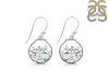 Opal & White Topaz Fish Earring OPL-RUE-62.