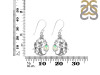 Opal & White Topaz Mermaid & Turtle Earring OPL-RUE-67.