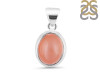 Peach Moonstone Pendant-SP PCR-1-18