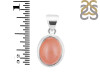 Peach Moonstone Pendant-SP PCR-1-18