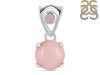 Pink Opal & Tourmaline Pendant PKO-RDP-559-TRM-V-LOOP.