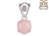 Pink Opal & Tourmaline Pendant PKO-RDP-560-TRM-V-LOOP.