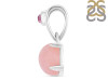 Pink Opal & Tourmaline Pendant PKO-RDP-560-TRM-V-LOOP.